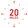 20 Miles